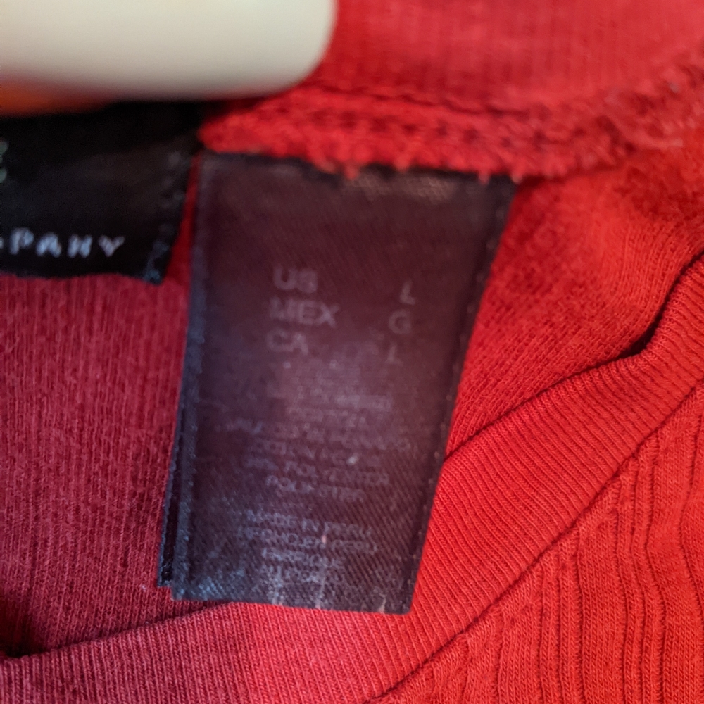 Crazy horse a Claiborne company Men's red top - Picture 10 of 14